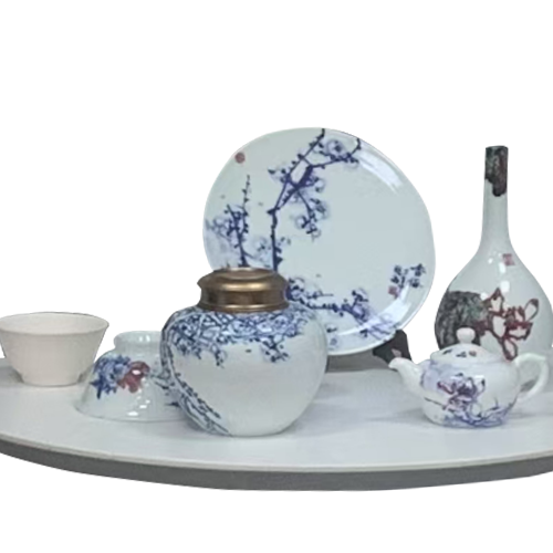 DIY手绘青花瓷